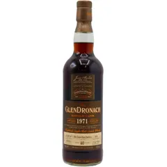 Glendronach Batch 4 Single Pedro Ximenez Sherry Cask #1436 1971 40 Year Old