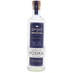 Spirit of Birmingham English Single Pot Still Vodka