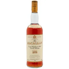 Macallan 1988 Release Sherry Oak 1970 18 Year Old