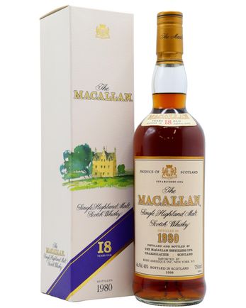 Macallan 1980 18 Year Old