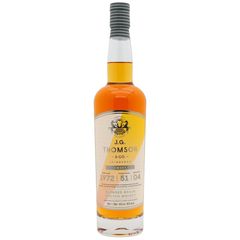 J.G. Thomson Batch 04 Blended Grain Scotch 1972 51 Year Old