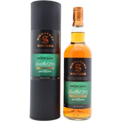 Benriach Signatory Vintage Un-Chillfiltered Collection Sing 2015 10 Year Old