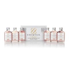 88 Cocktail Passion Fruit Gin Cocktail Mix (6 x 100ml) Bottled Cocktails