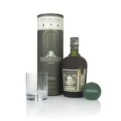 Diplomatico Reserva Exclusiva Gift Set with 1x Glass Dark Rum