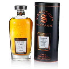 North British 33 Year Old 1991 Signatory Cask Strength