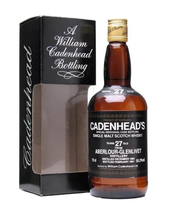 Aberlour 1963 27 Year Old Cadenhead's