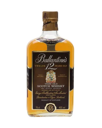 Ballantine's 12 Year Old Bottled 1980s