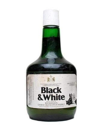 Black & White Bottled 1980's 175cl