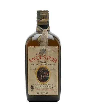 Dewar's Ancestor Bottled 1970s