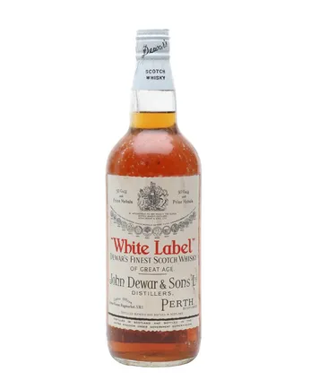 Dewar's White Label Late George VI Spring Cap 1950's