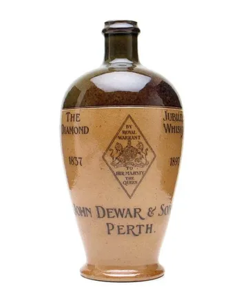 Dewar's Diamond Jubliee Decanter Empty