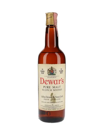 Dewar's 12 Year Old Bottled 1970s