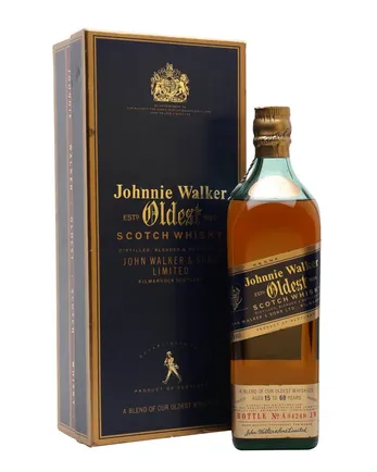 John Walker's Oldest 15 Year Old 60 Year Old