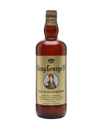 King George IV Bottled 1960s Spring Cap