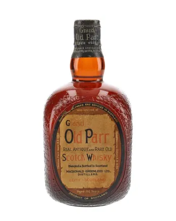 Grand Old Parr De Luxe Bottled 1960s