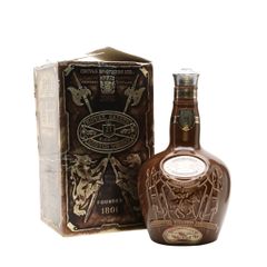Royal Salute 21 Year Old / Bottled 1980s / Brown Wade Decanter