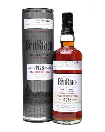 Benriach 1978 31 Year Old Barolo Finish