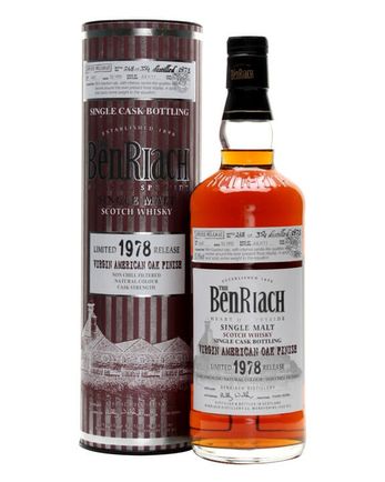 Benriach 1978 32 Year Old Virgin Oak Finish