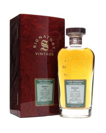 Benriach 1966 42 Year Old Rare Reserve Signatory
