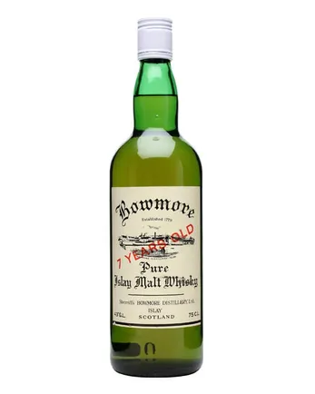 Bowmore 7 Year Old Bottled 1970s