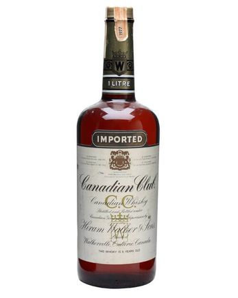 Canadian Club Bottled 1977