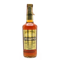 I W Harper Gold Label / 4 Year Old / Bottled 1980s