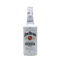 Jim Beam White Label Christmas Bottle Wrap