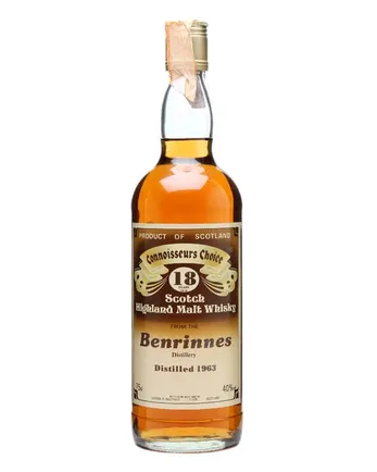 Benrinnes 1963 18 Year Old Brown Label Gordon & Macphail Connoisseurs Choice