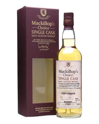 Benrinnes 1989 15 Year Old Mackillop's