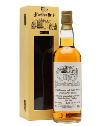Brora 1981 19 Year Old Sherry Signatory