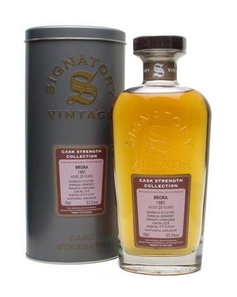 Brora 1981 25 Year Old Sherry Cask Signatory