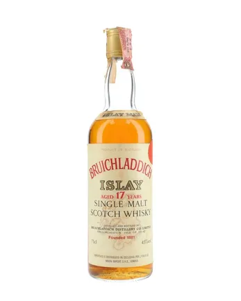 Bruichladdich 1964 17 Year Old Bottled 1980s