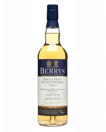 Bunnahabhain 1989 23 Year Old Cask #5756 Berry Bros