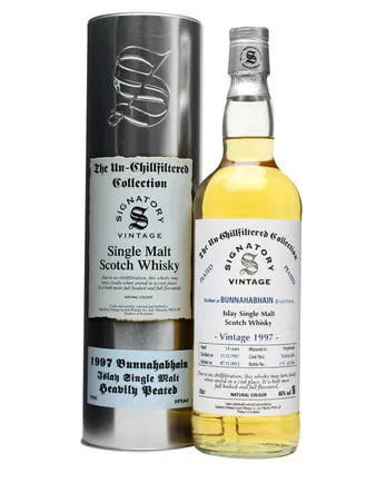 Bunnahabhain 1997 14 Year Old Cask #5554-6 Peated Signatory Un-Chillfiltered Collection