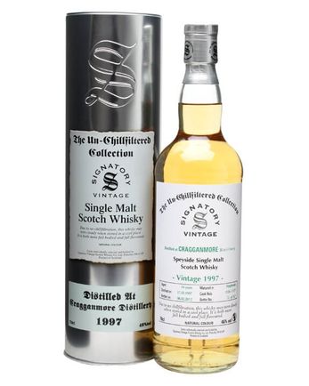 Cragganmore 1997 14 Year Old Cask #1126 1127 Signatory Un-Chillfiltered Collection