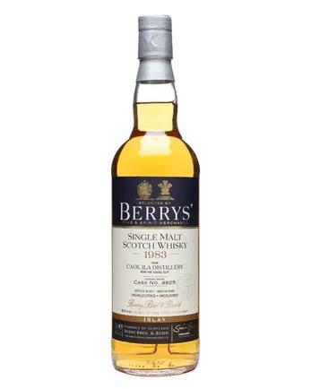 Caol Ila 1983 28 Year Old Cask #4825 Berry Bros & Rudd