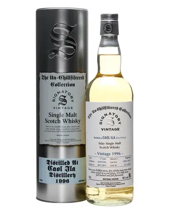 Caol Ila 1996 17 Year Old Cask #12559+70 Signatory Un-Chillfiltered Collection