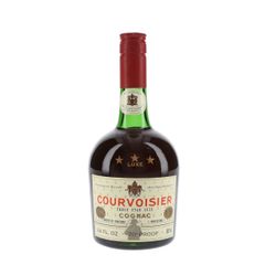 Courvoisier 3 Star Cognac / Bottled 1970s