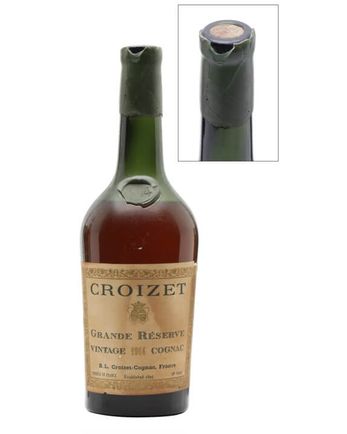 Croizet 1914 Grande Reserve Cognac Bottled 1950s