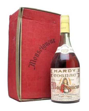 Hardy V V S P Cognac Monseigneur Bottled 1960's