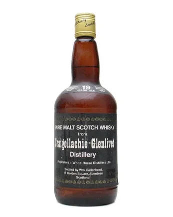 Craigellachie 1962 19 Year Old Dumpy Bottle Cadenhead's