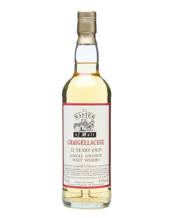 Craigellachie 12 Year Old The Master of Malt