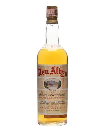 Glen Albyn 10 Year Old Bottled 1970's