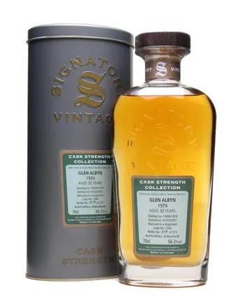 Glen Albyn 1974 32 Year Old Signatory Cask Strength Collection
