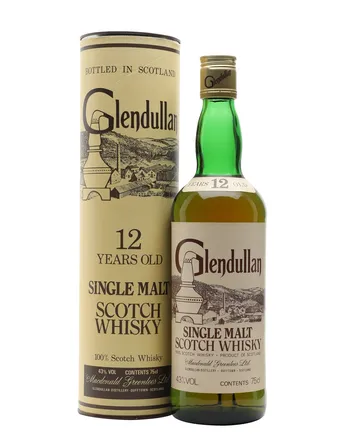 Glendullan 12 Year Old Bottled 1980's 75cl