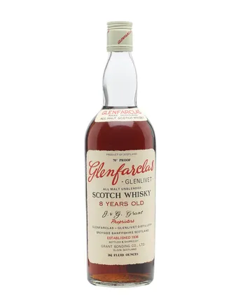 Glenfarclas Glenlivet 8 Year Old Bottled 1970's