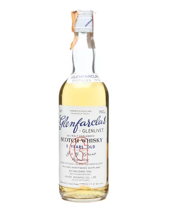 Glenfarclas Glenlivet 1972 5 Year Old