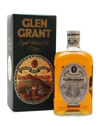 Glen Grant 8 Year Old Hall Bramley Bottled 1970's Independent Bottling