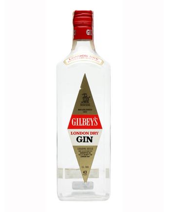 Gilbey's London Dry Gin Bottled 1970s