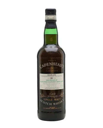 Glenlossie Glenlivet 1978 20 Year Old Cadenhead's